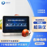 為什么要使用食品重金屬檢測儀？